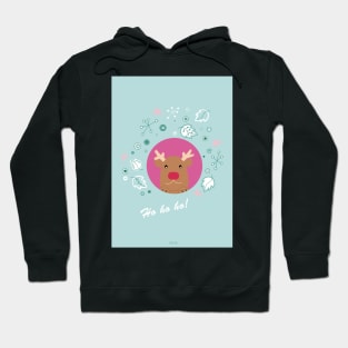 Hohoho! Rudolph reindeer Hoodie